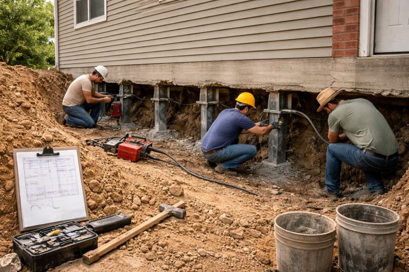 Foundation Repair in Coweta County, GA