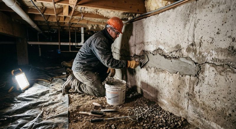 Basement Foundation Repair in Coweta County, GA