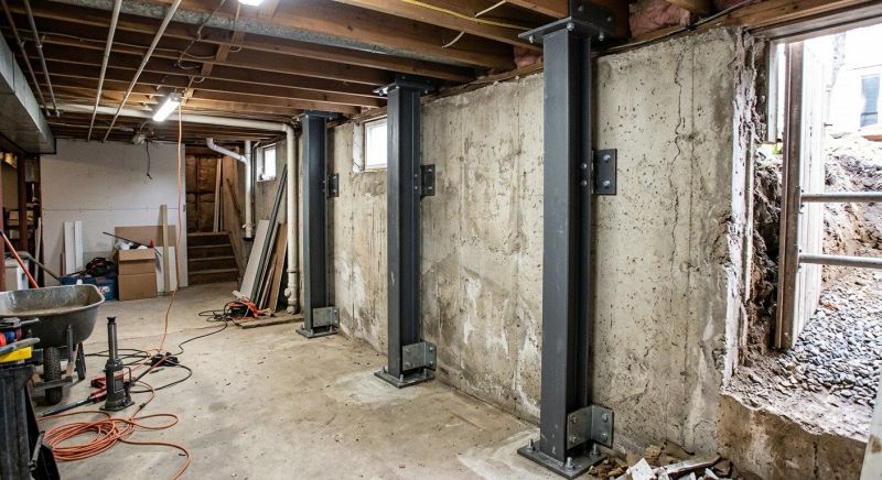 Basement Stabilization in Coweta County, GA