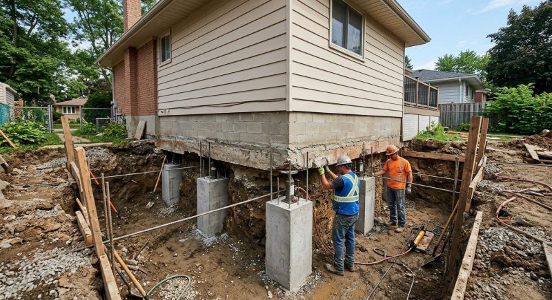 Basement Underpinning in Coweta County, GA