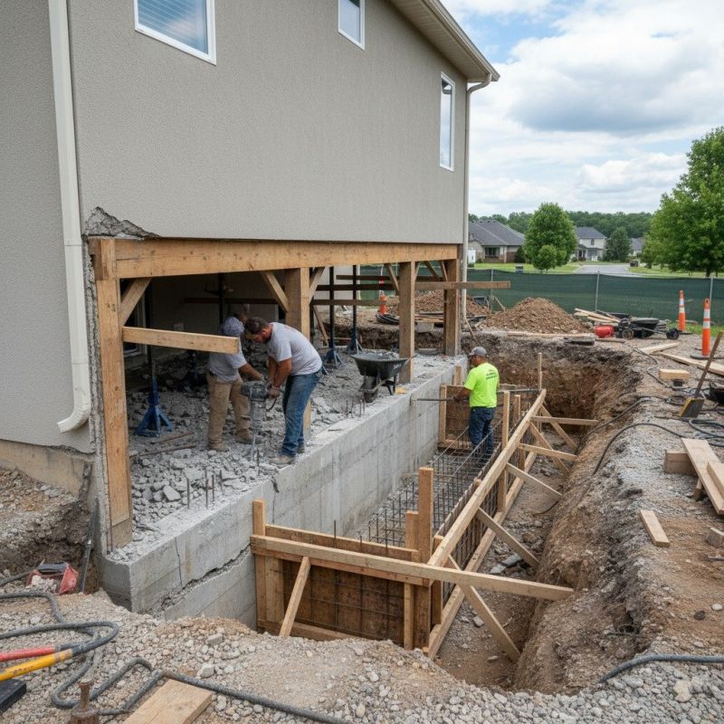 Building Foundation Repair in Carrollton, GA