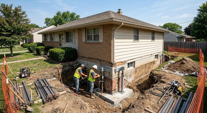 Building Foundation Repair in Fayetteville, GA