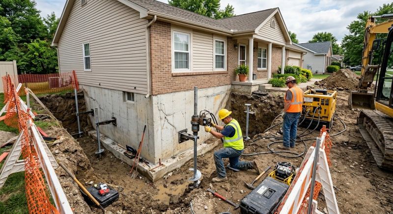 Building Foundation Repair in Fulton County, GA