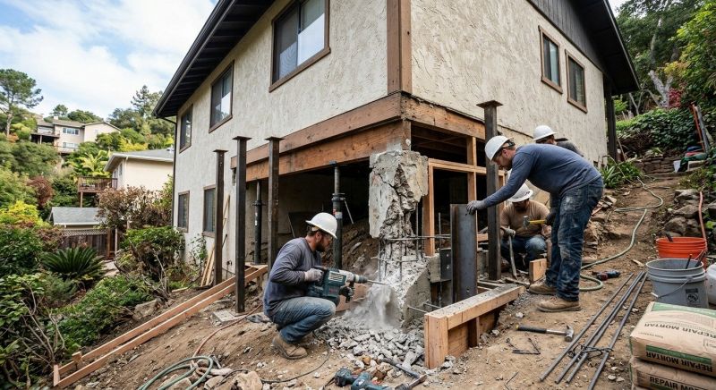 Concrete Foundation Repair in Heard County, GA