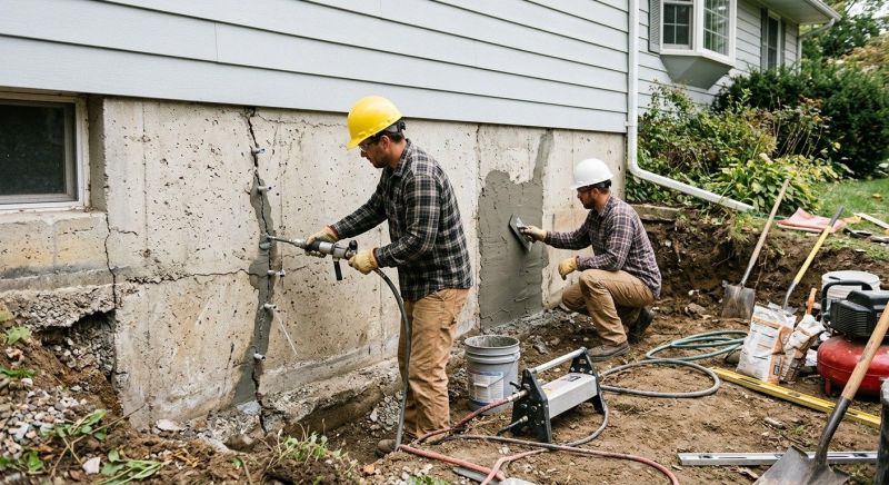 Concrete Foundation Repair in Newnan, GA
