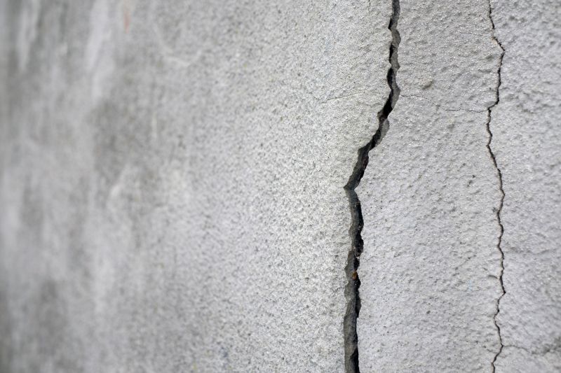 Cracked Basement Floor Repair in Coweta County, GA
