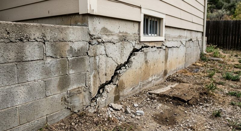 Cracked Foundation Repair in Union City, GA