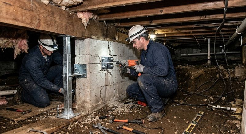 Crawlspace Foundation Repair in Hogansville, GA