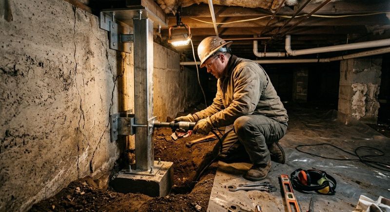 Crawlspace Foundation Repair in Union City, GA