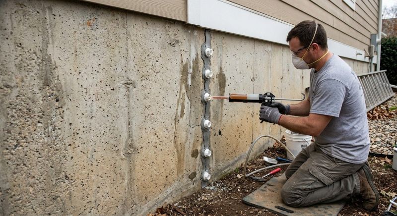 Foundation Cracks Repair in Coweta County, GA