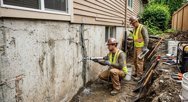 Foundation Cracks Repair in Coweta County, GA