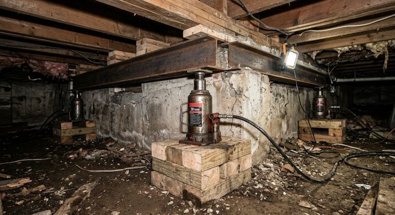 Foundation Jacking in Fayette County, GA