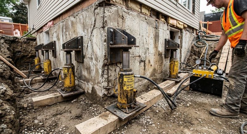Foundation Jacking in Newnan, GA