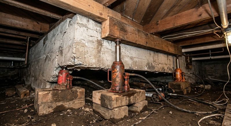 Foundation Jacking in Sharpsburg, GA