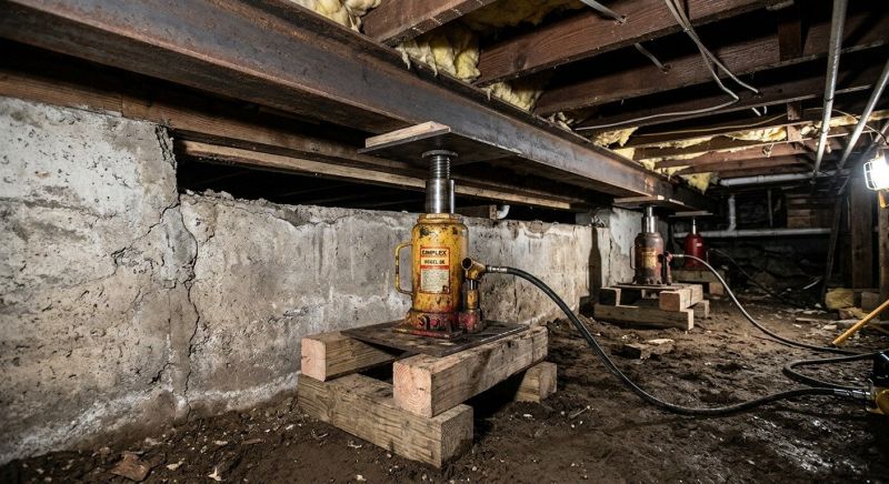 Foundation Jacking in Tyrone, GA