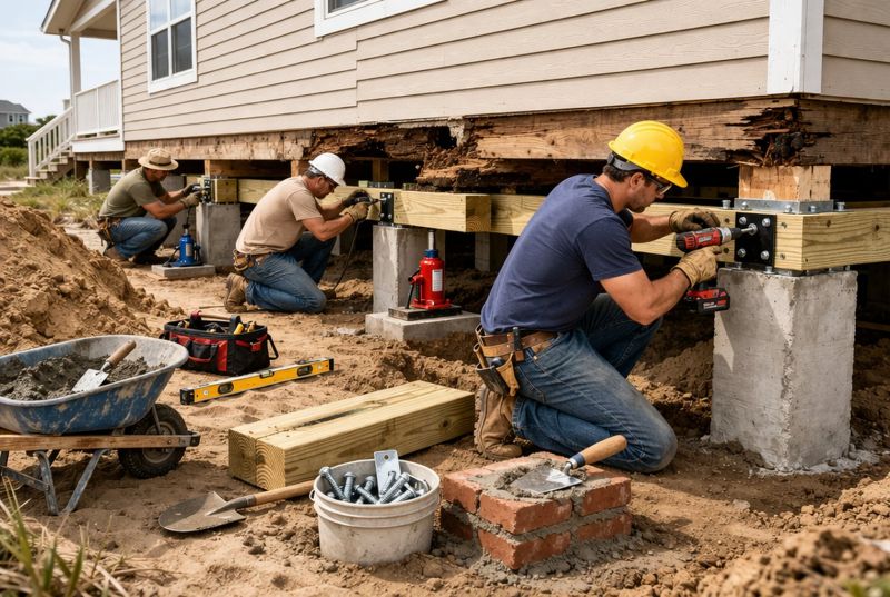 Foundation Raising in Gay, GA