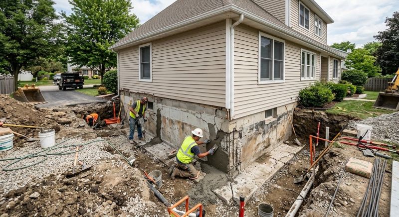 Foundation Restoration in Coweta County, GA