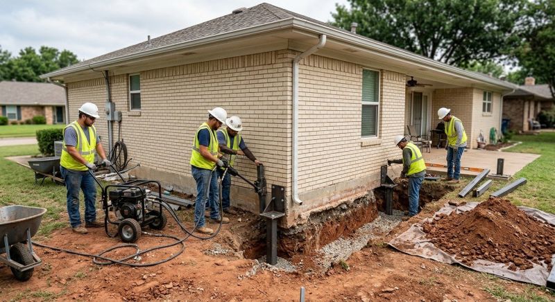 Foundation Stabilizing in Coweta County, GA