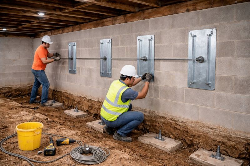 Foundation Stabilizing in Senoia, GA