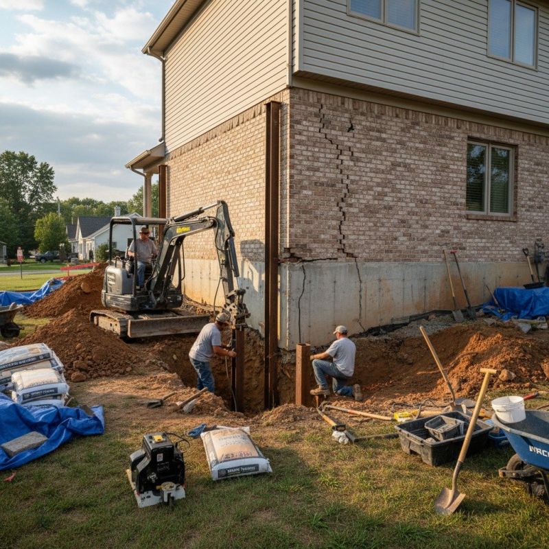 Foundation Structural Repair in Fairburn, GA
