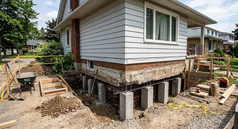 Foundation Underpinning in Coweta County, GA
