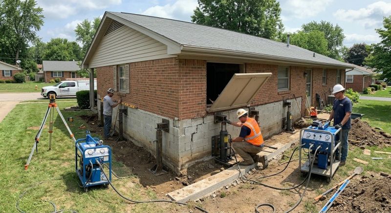 Home Foundation Leveling in Fulton County, GA