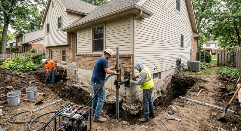 House Foundation Repair in Fayette County, GA