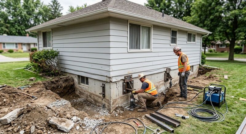House Foundation Repair in Coweta County, GA