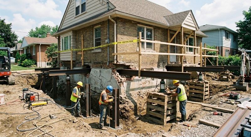 House Foundation Repair in Sharpsburg, GA