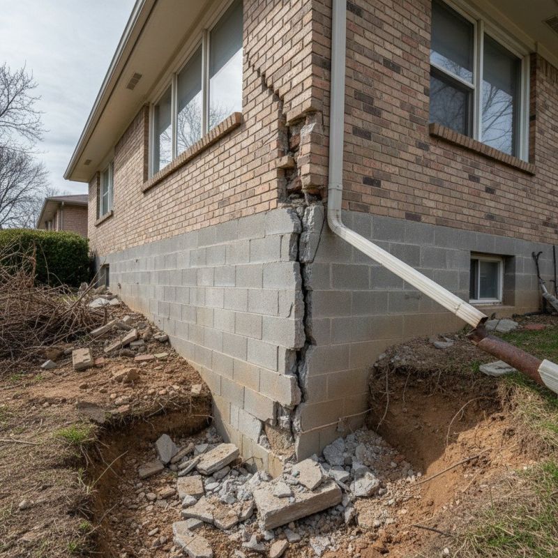 House Settling Repair in Coweta County, GA