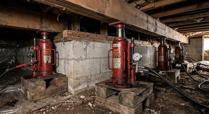 House Settling Repair in Coweta County, GA