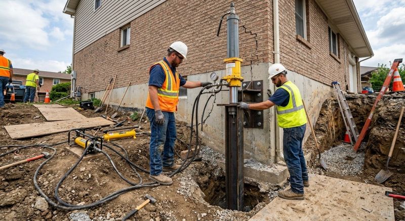 Settling Foundation Service in Carrollton, GA