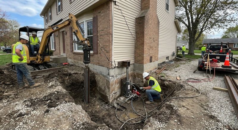 Sinking Foundation Repair in Atlanta, GA