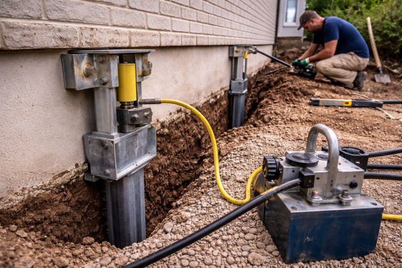 Sinking Foundation Repair in Fairburn, GA