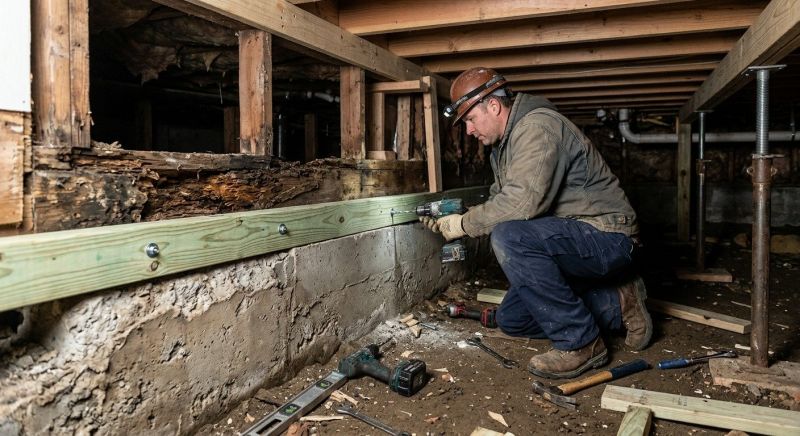 Sinking Foundation Repair in Heard County, GA