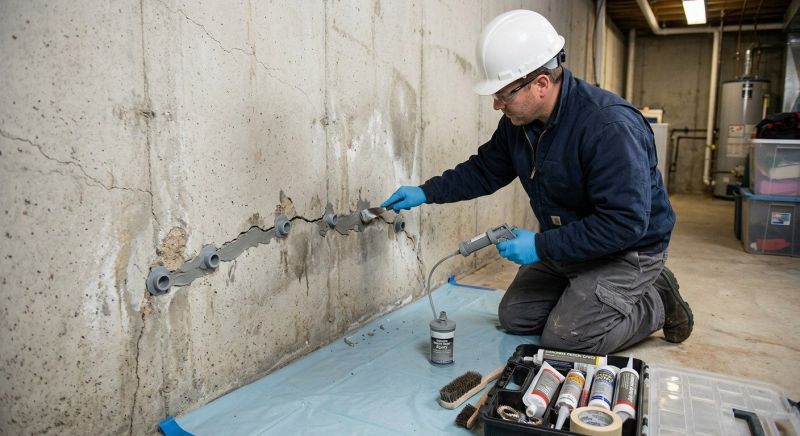 Structural Crack Repair in Coweta County, GA
