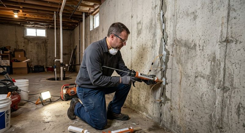 Structural Crack Repair in Coweta County, GA