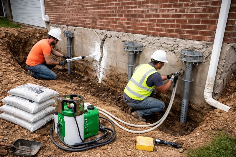 Structural Foundation Repair in Newnan, GA