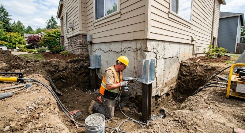Structural Foundation Repair in Peachtree City, GA