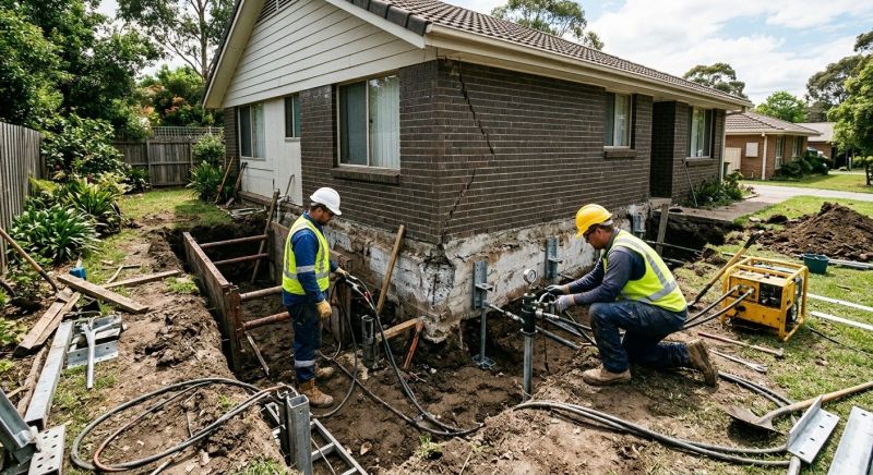 Structural Foundation Repair in Tyrone, GA
