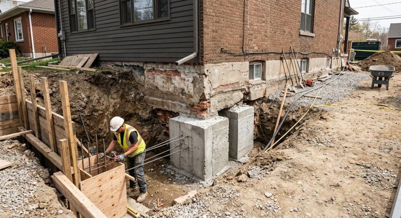 Structural Underpinning in Coweta County, GA