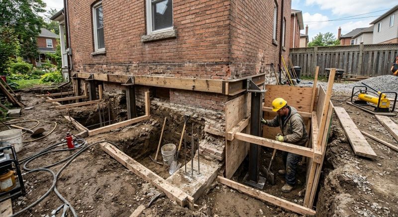 Structural Underpinning in Coweta County, GA