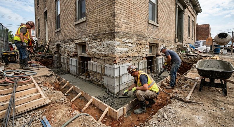 Underpinning Repair in Coweta County, GA